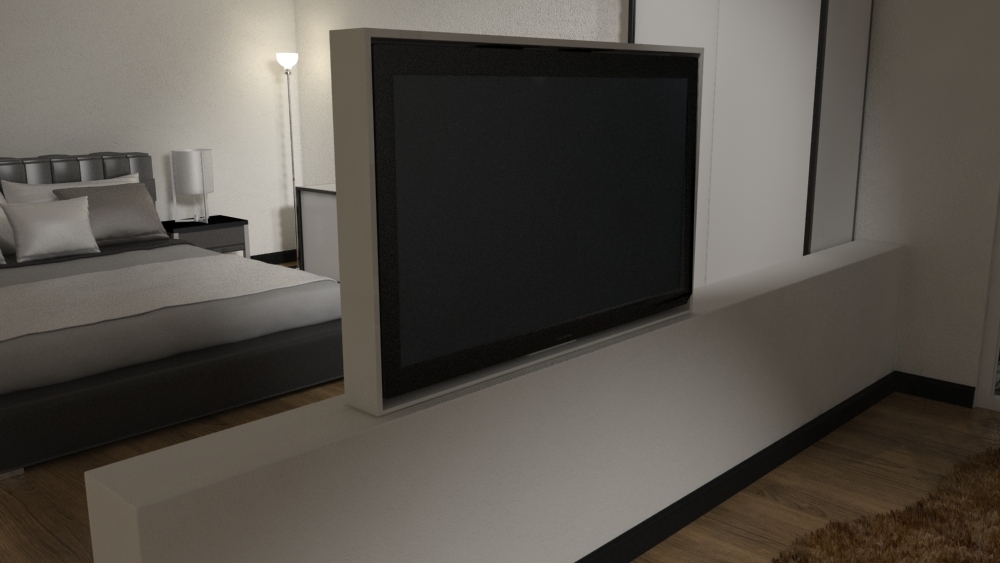 LSH-S – Мощный лифт для ТВ с поворотом экрана