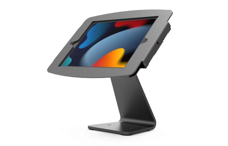 iPad Enclosure Rotating Counter Stand – Space 360
